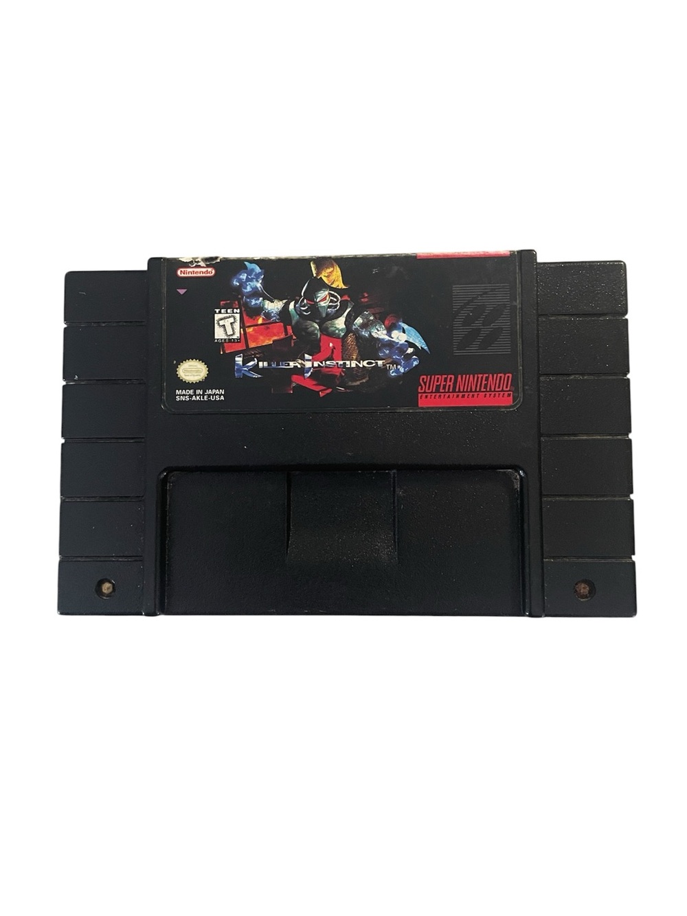 Vintage SNES Killer Instinct Super Nintendo Game Authentic Tested Retro